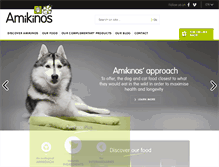 Tablet Screenshot of amikinos.fr